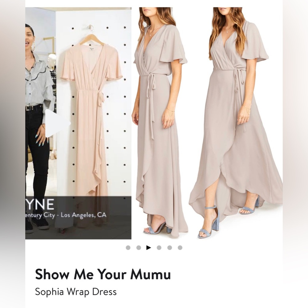 Show Me Your Mumu Sophia Wrap Dress size small